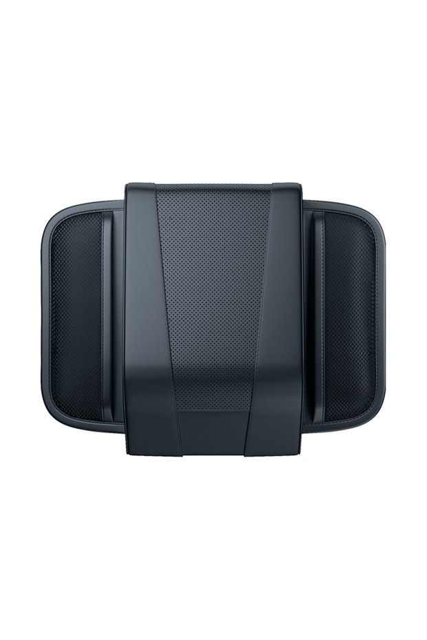 black Car Armrest Box Booster Pad Leather Auto Central Console Protection Cushion Thicken Hand Suppo