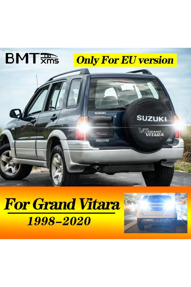 BMTxms 2pcs W16W T15 LED Reverse Light Lamp For Suzuki Grand Vitara MK1 MK2 FT HT JT TE TD 1998-2020