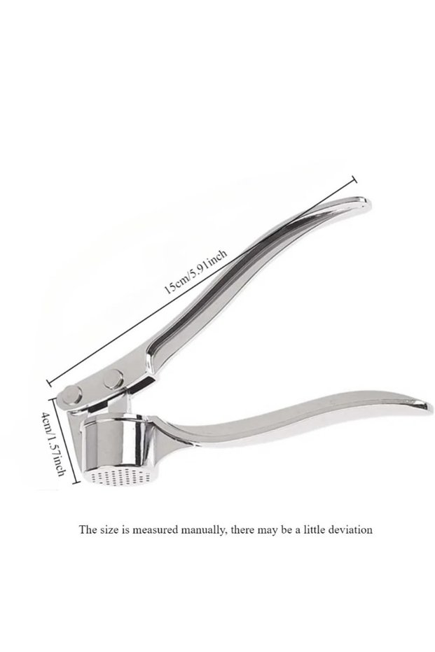Garlic Press High Efficiency Garlic Press Heavy Duty Garlic Mincer Easy To Squeeze and Clean Rust Pr