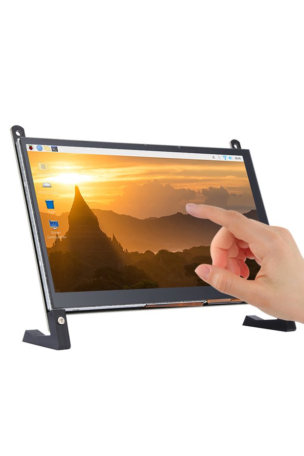 New Raspberry Pi 7 inch MIPI DSI LCD Display Capacitive Touch Screen 800x480 For Raspberry Pi 5 4B 3
