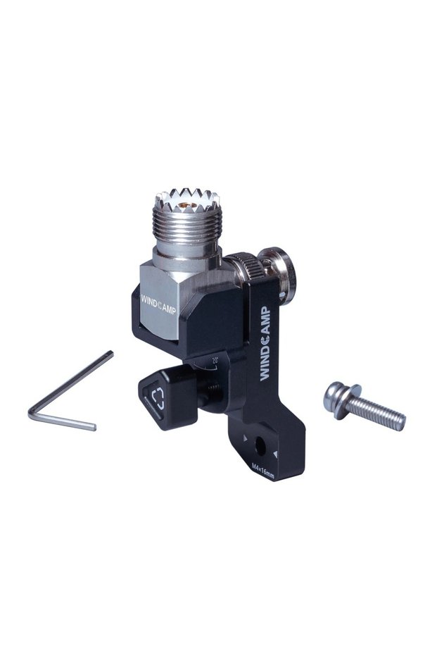 A RC-2 CNC Aluminum Alloy Antenna Bracket ICOM Aikemu IC-705 Shortwave Radio Dedicated Compatible A