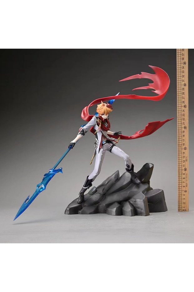 No Retail Box 35cm Genshin Impact Figure MiHoYo Tartaglia Ajax Anime PVC Action Figure Toy Game Stat