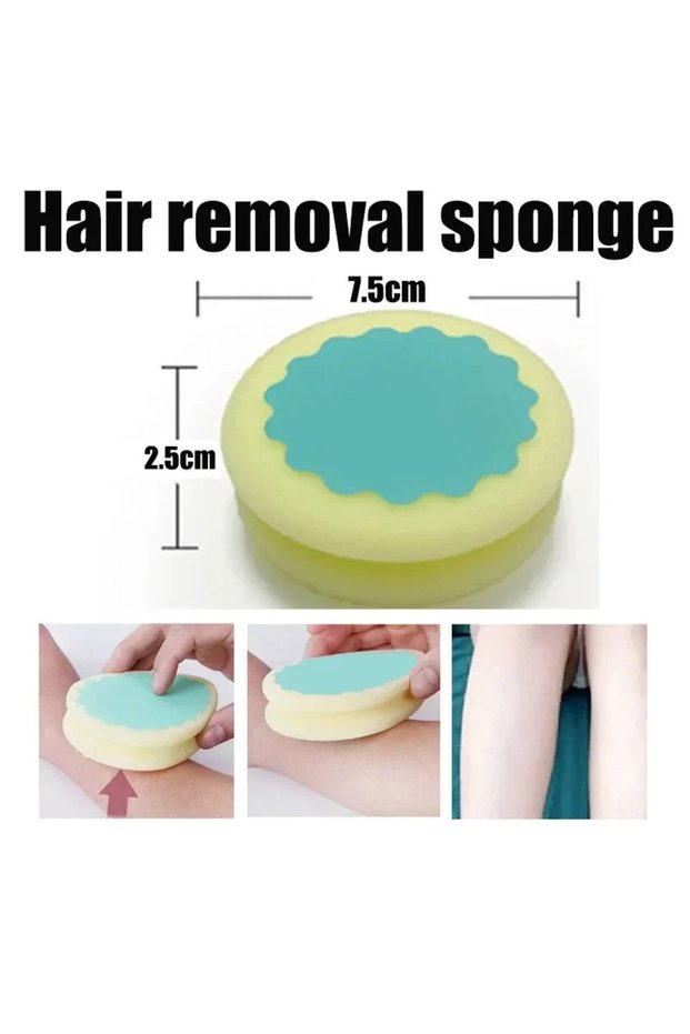 sponge Crystal Epil Hair Removal Eraser Painless Safe Reusable Easy Clean Depilation Tool Physical G