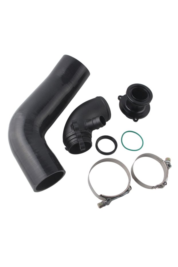 BLACK HOSE Car Turbo Inlet Outlet Upgrade Pipes Intake Tubes Turbo Muffler Delete For Golf 7 Audi A3