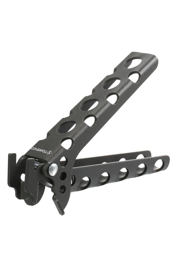 Black TOMSHOO Aluminum Pot Lifter Camping Pot Pan Grip Handle Outdoor Cooking Pot Holder