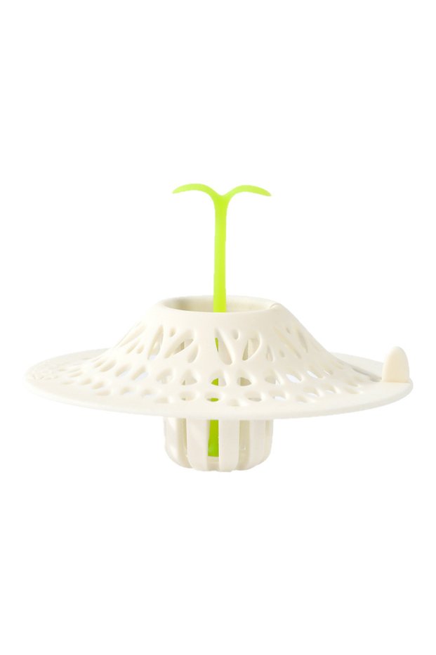 1pcs Embedded Floor Drain with Sprout Design Hair Filter Anti Clog Shower Drain Cover Sink Strainer