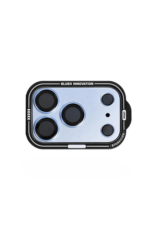 iPhone 18 Pro Max Compatible Full Coverage Camera Module and Lens Protector - Metal 360 °   Protection Hd Shooting