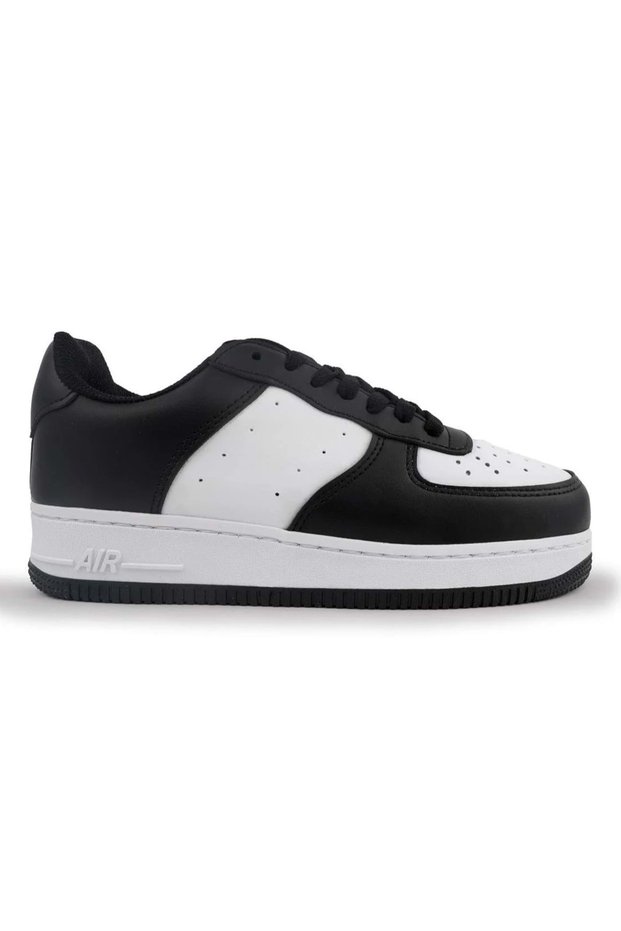 Cool Pekin Sneakers Unisex Sports Shoes Black-White