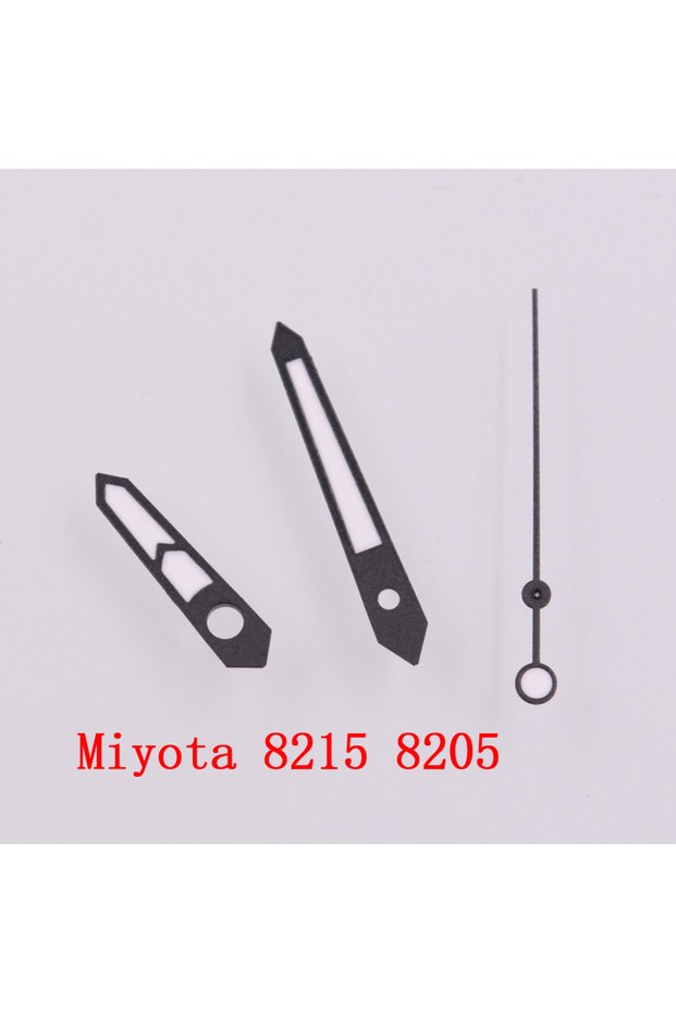A1 Miyota 8215 Green Luminous Orange/Black/Green Watch Hands Fit NH35 NH36 PT5000 ETA2824 2836 Miyot