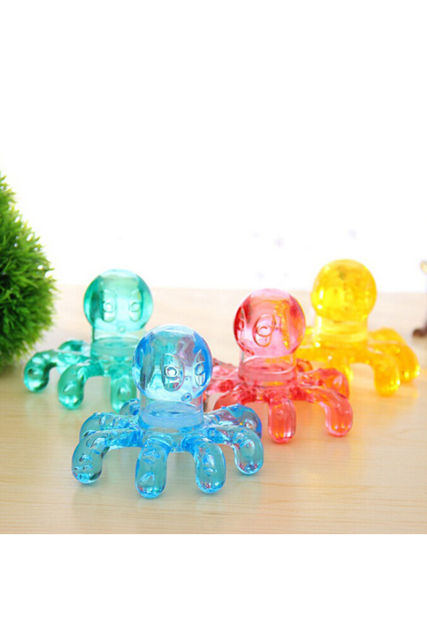1PC Hand Held Portable Octopus Massager Neck Body Abdomen Back Muscle Pain Relieving,