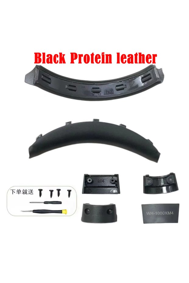 headband Protein B Replacement Ear Pads Cushions for Sony WH-1000XM4 Headphone Soft Memory Foam Pads