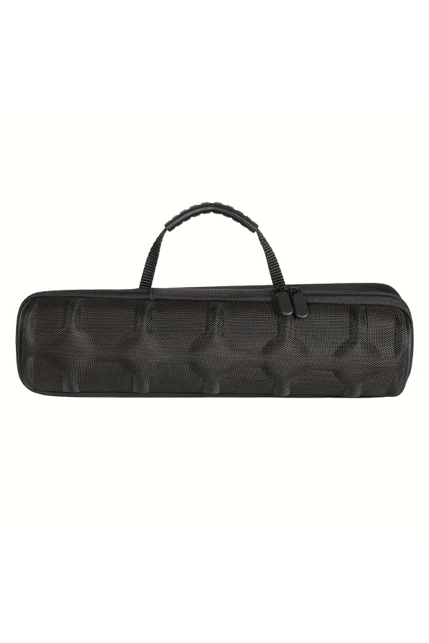black 5-Slot Watch Travel Case - Durable Hard Shell Protective Storage Organizer with Soft Foam Pill