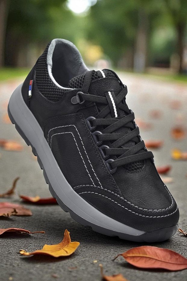 1640 Orthopedic Sole Genuine Leather Men's Shoes Seasonal Winter Men's Shoes