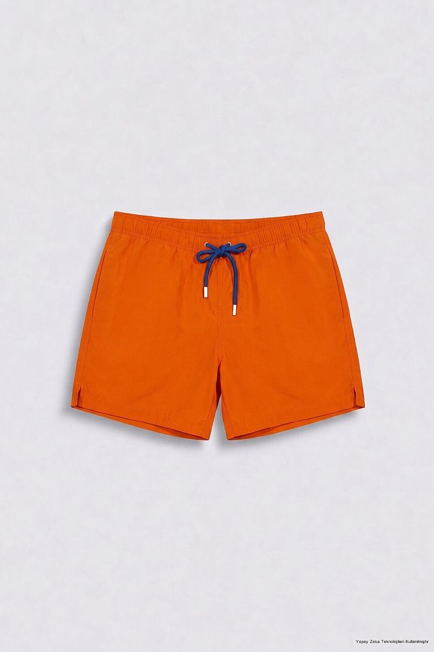 Marcus Orange Swim Shorts