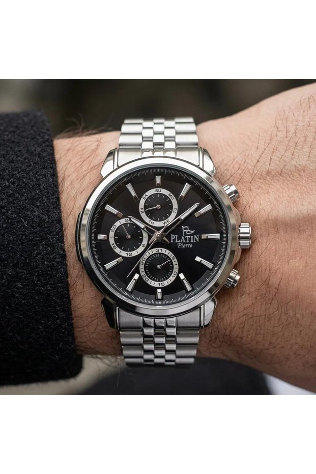 Steel Case Functions Active 2 Years Warranty Men's Wristwatch