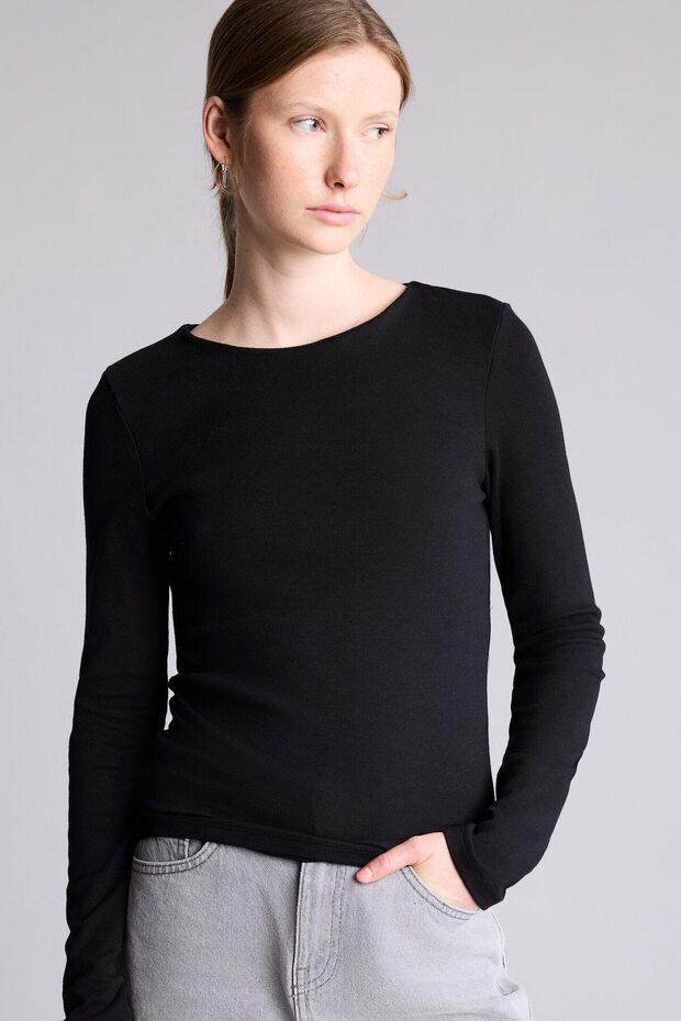 Slim Fit Basic Modal Basic T-Shirt G8256Ax25Wn