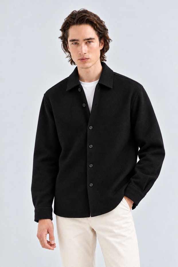 Men'S, Old Money Culture, Regular Fit, Cashmere Fabric, Winter-Spring Shirt 1608