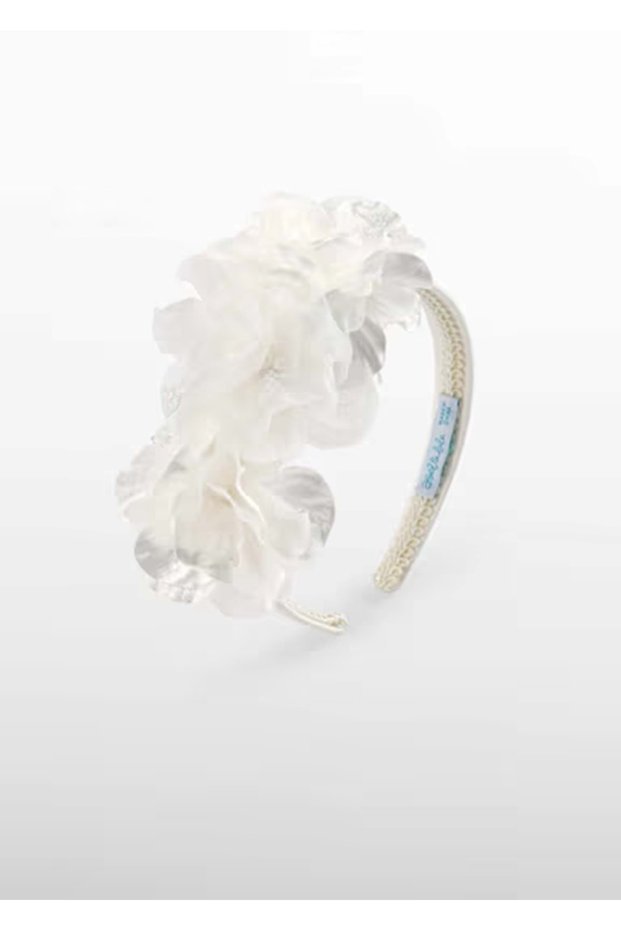 Abel&Lula Girl's Hair Crown White