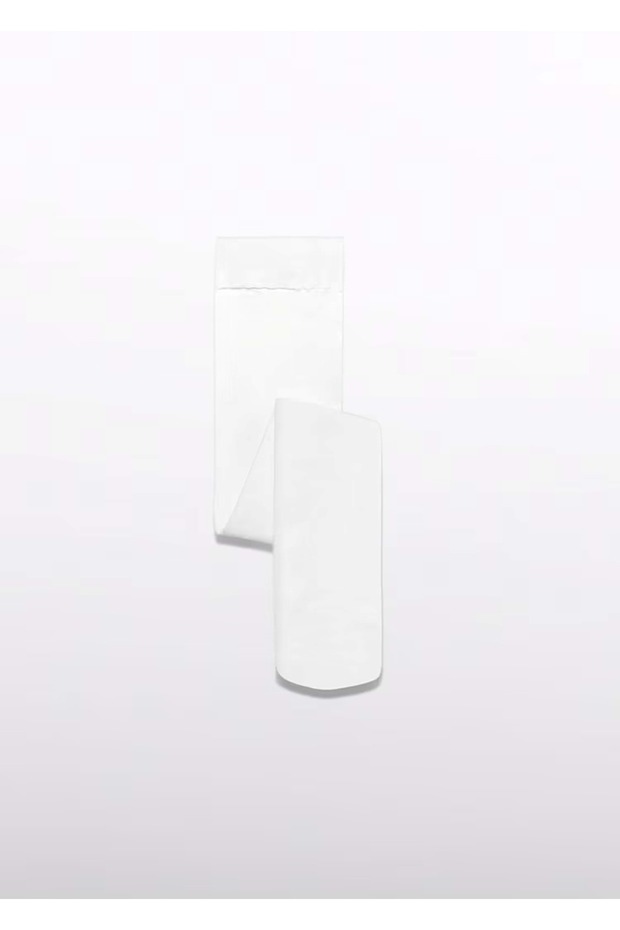 Baby Girl Tights White