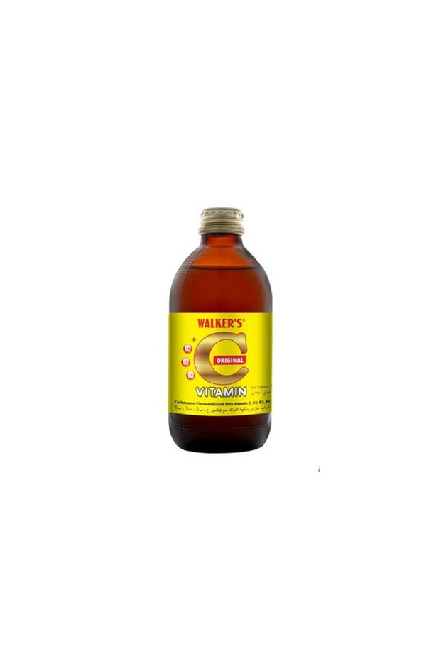 Walker's Carbonated Drink Glass Bottle with Vitamin C, B2, B3 & B6