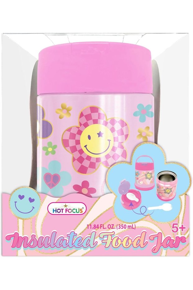 Insulated Food Jar - Pink