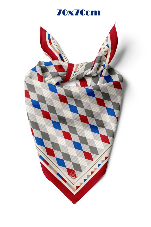 70X70 Diamond Patterned Scarf