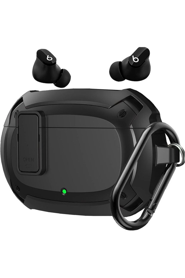 Beats Studio Buds/Studio Buds Plus Case 2021/2023, [Secure Lock] Cool Protective Case Cover with Key