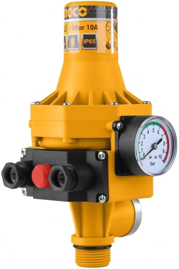 Automatic pump control 1.5bar 1100W ضغاط دينمو 10 بار 1100 وات افوماك