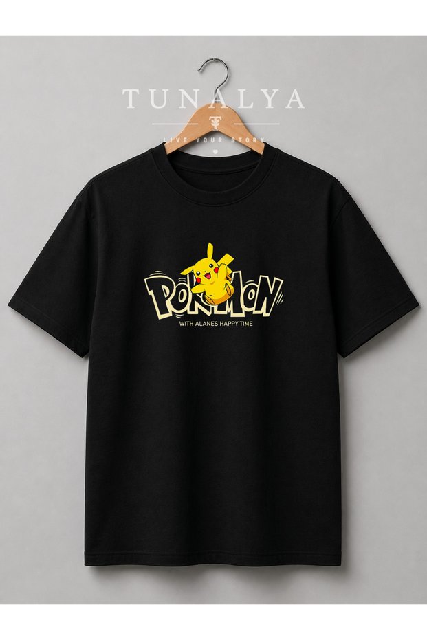 Tunalya Pokemon Special Design Printed Unisex Premium Cotton Anime T-Shirt
