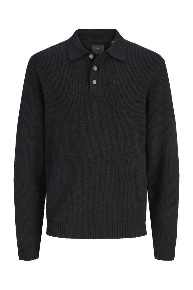 Jprblawesley knit polo ls bf ln.