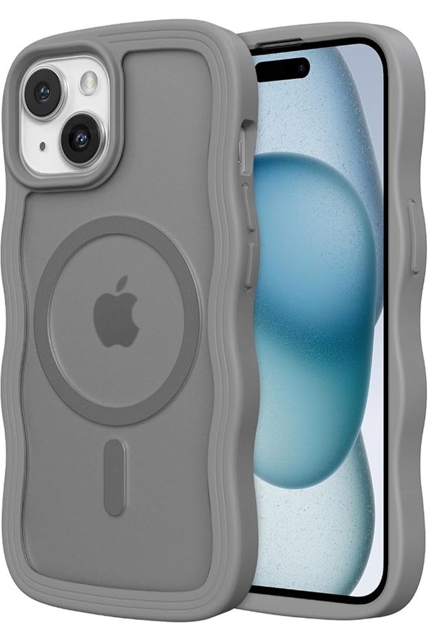 جراب هاتف ZTOFERA لهاتف iPhone 17 Pro Max متوافق مع MagSafe، بإطار مموج وشفاف غير لامع