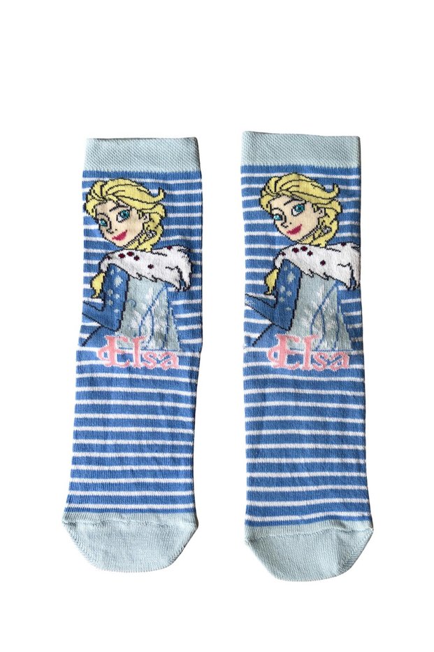 15122 Girl's Elsa Anna Olaf Socks