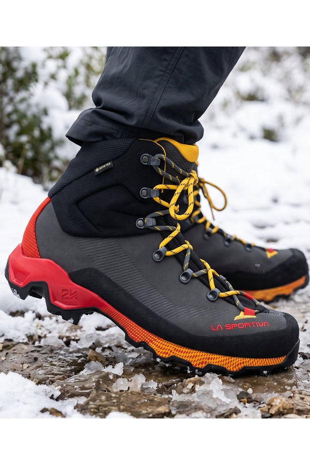 Aequilibrium trek gore-tex (waterproof) men's trekking boot - colorful