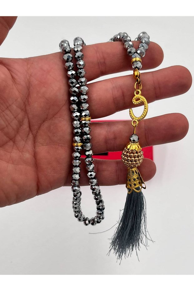 Multicolored Vavli Prayer Beads 99 Pieces – Stylish and Elegant Giftable Prayer Beads with Gold-Colored Metal Tassels Tsb0001