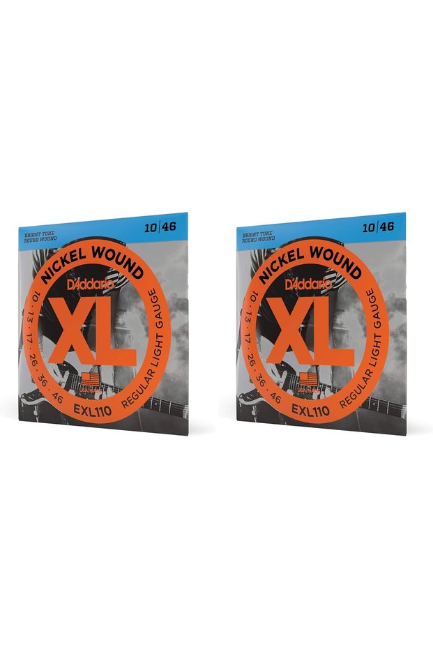 (Regular Light, Single Set) - EXL110 Nickel Wound Electric Guitar Strings, Regular Light, 10-46 (Pac