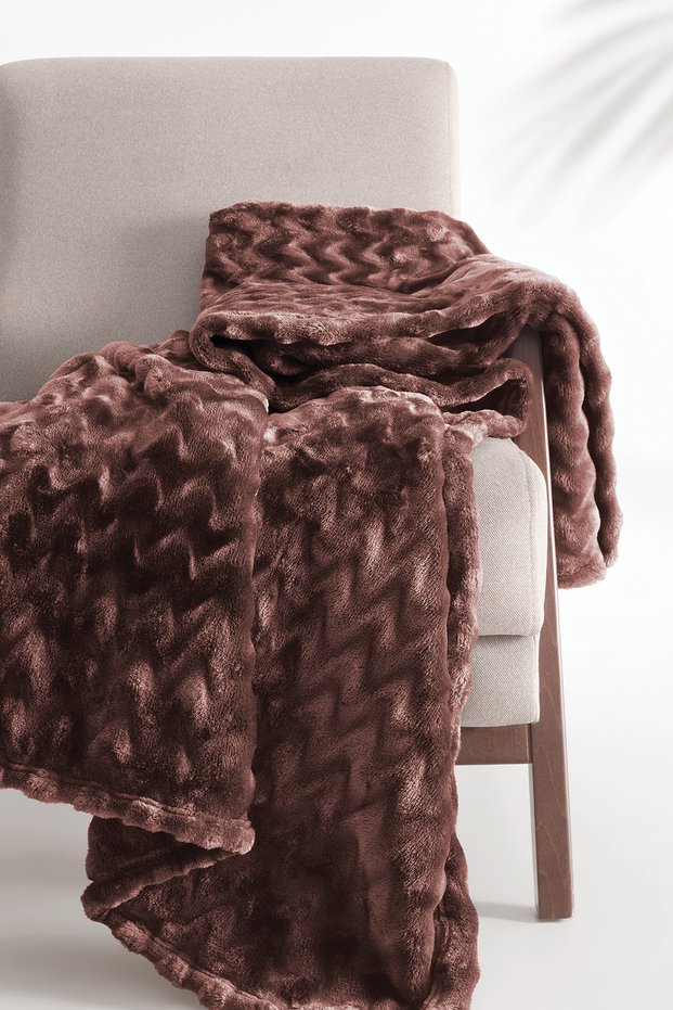 Lumessa Wellsoft Tv Blanket - Brown