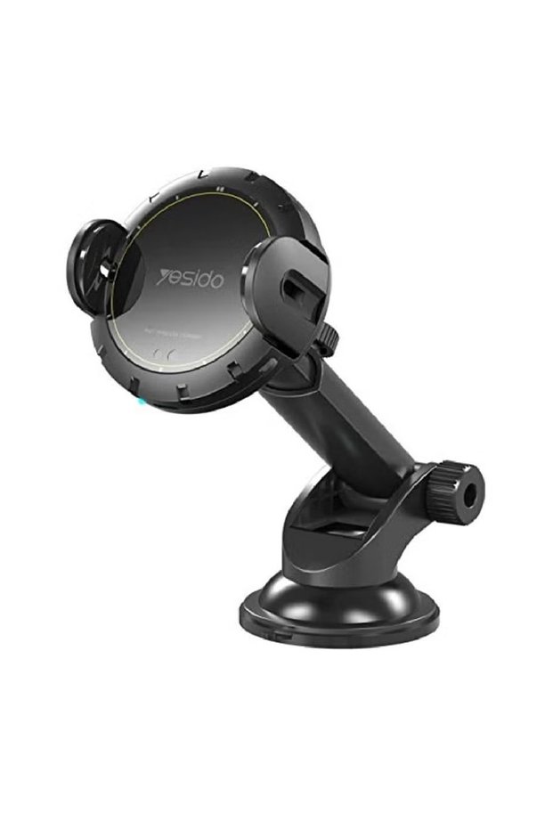 C77 10W Nanosorption Qi Wireless Car Charger Holder For Smartphones Black