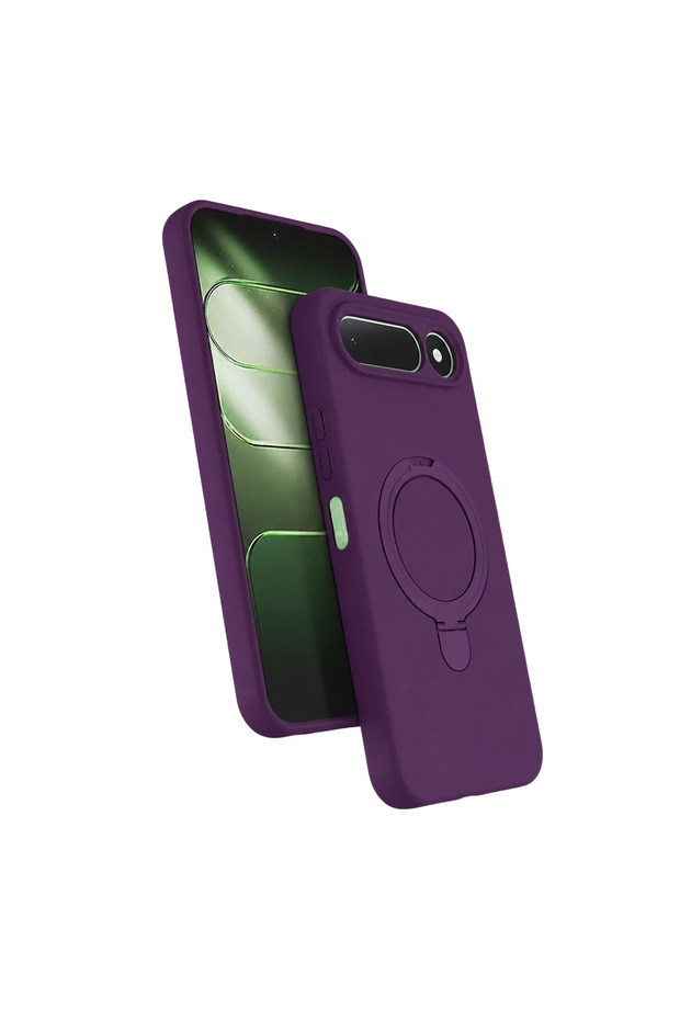 Tecno spark 50 5g regal magsafe stand cover - deep purple