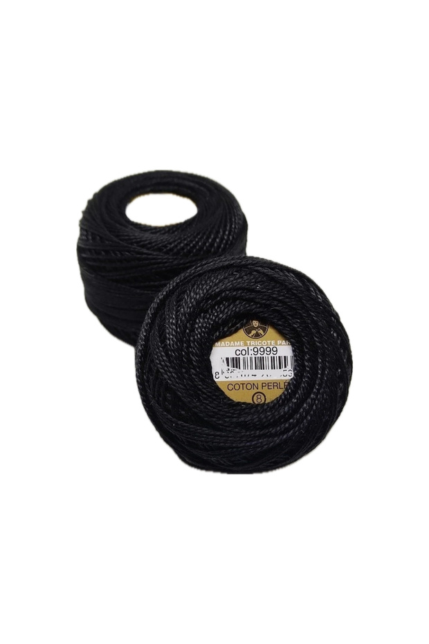 1 Piece Ören Coton Perle 8 100% Mercerized Hand Embroidery Knitting Yarn - Color: 9999