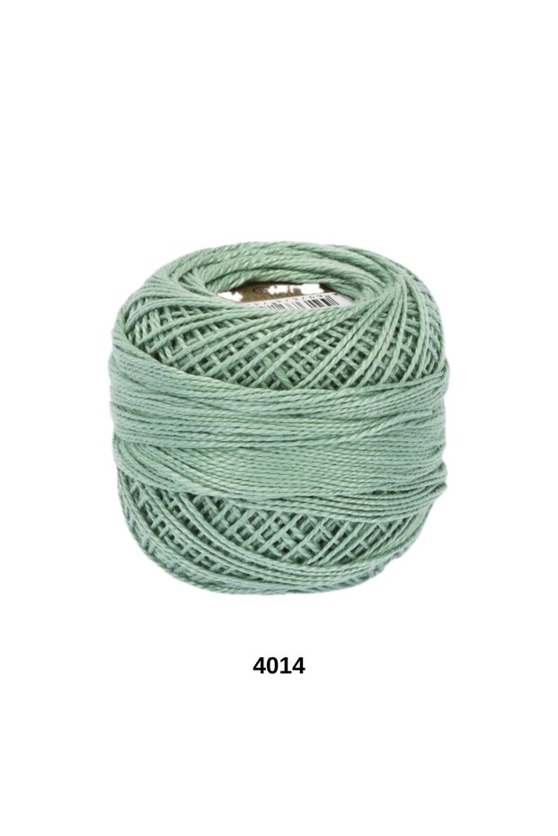 1 piece ören coton perle 8 100% mercerized hand embroidery knitting yarn - color: 4014