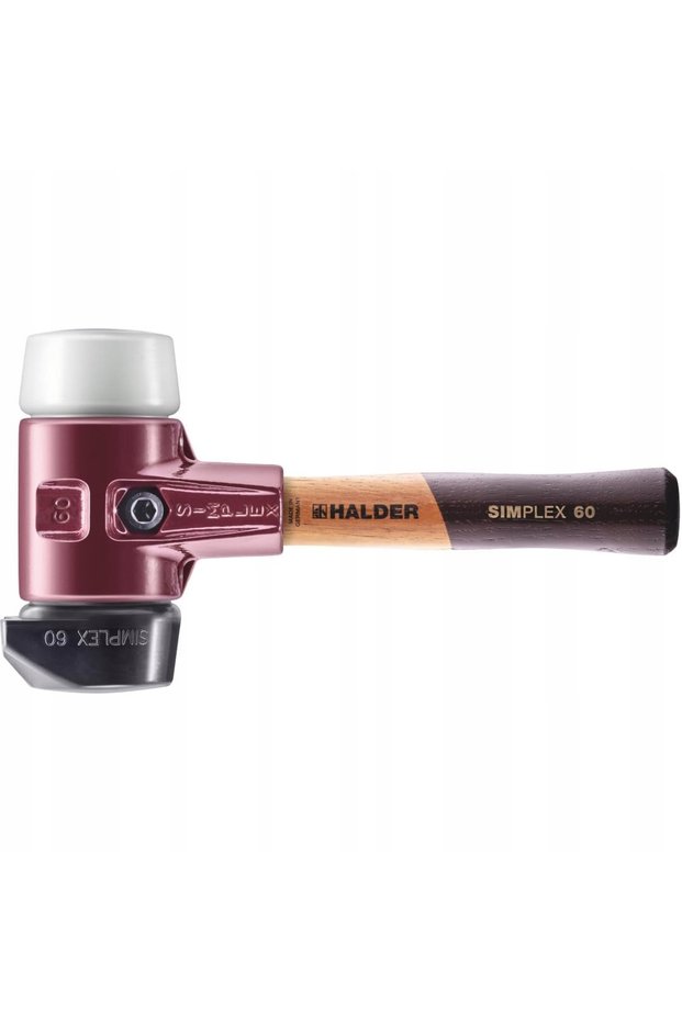 SIMPLEX-Schonhammer 60 Cauciuc / Superplastic