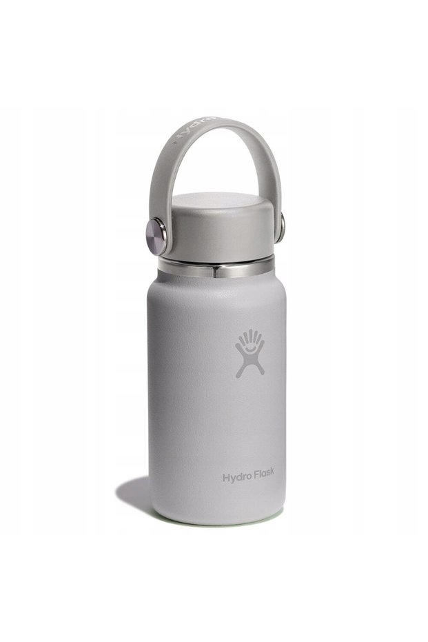 Mini termos Micro Hydro 200 ml din oțel bej