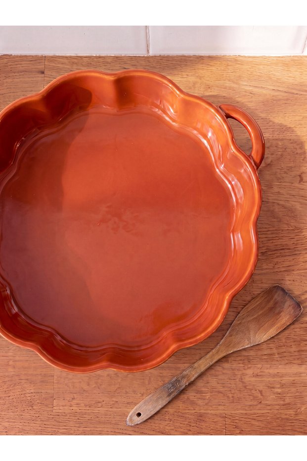 Renkli̇mağazadan Lcw Home Mixed Ceramic Oven Baking Dish with Handle 30 cm