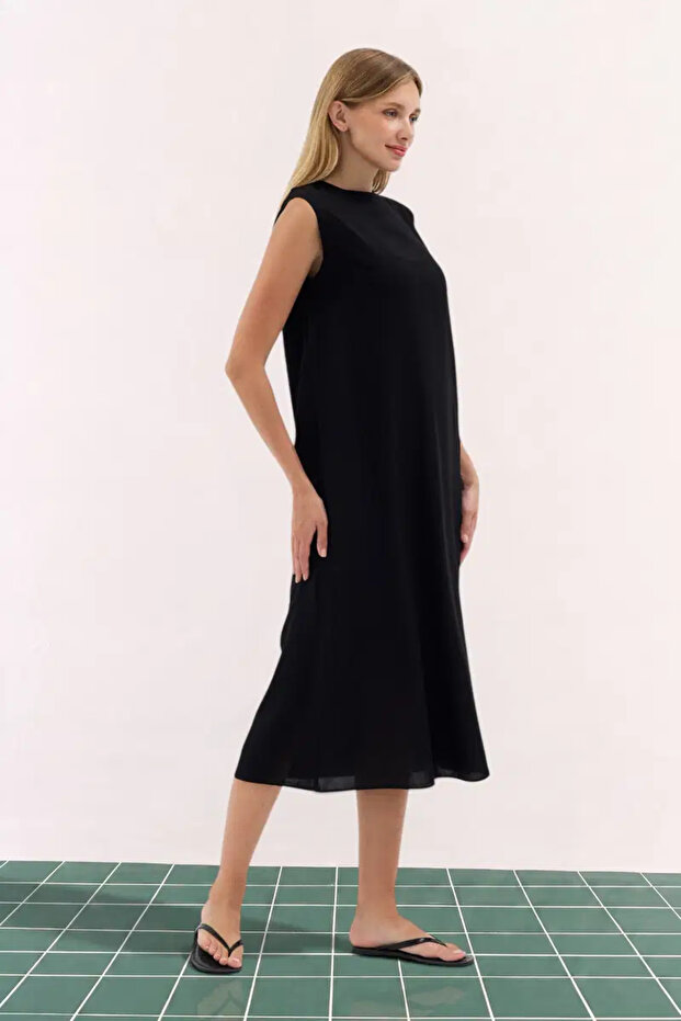 Viscose Dress Undergarment Black