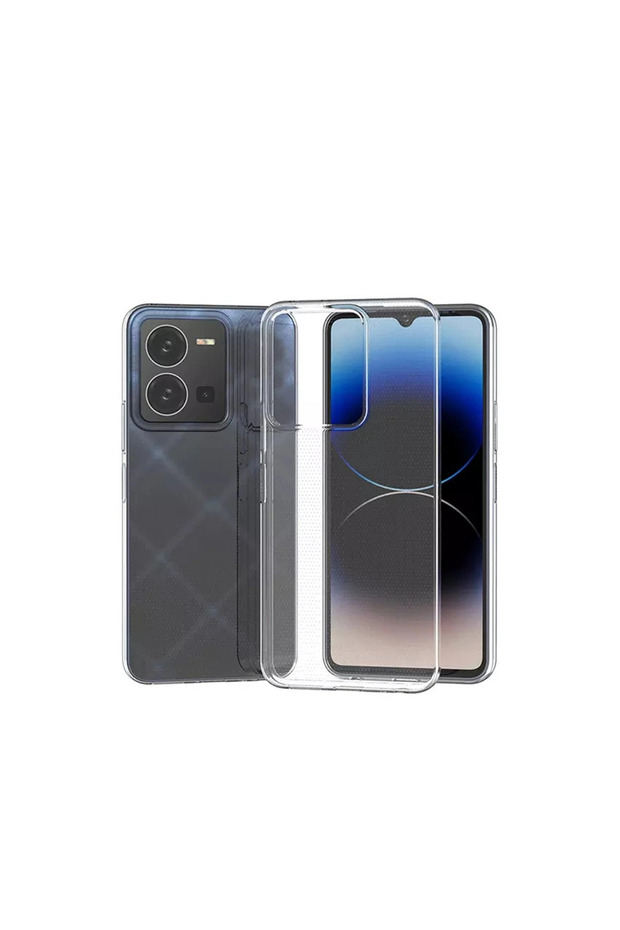Vivo y35 luxury transparent silicone case