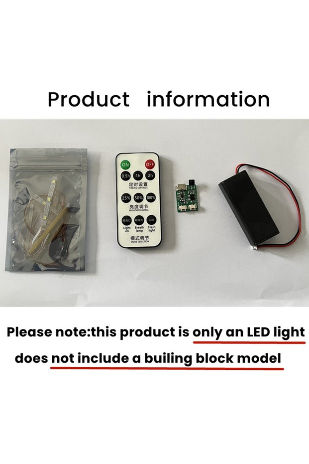 S LED Light BYB LED Light For 42171 AMG F1 W14 E Building Blocks Decorative Lamp Remote Control Not