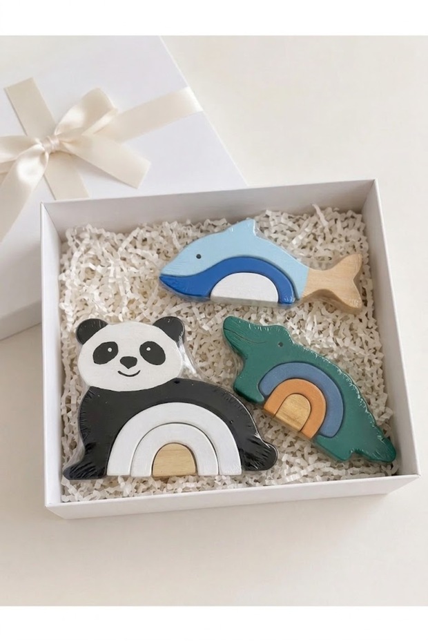Montessori Wooden Gift - Toy Set