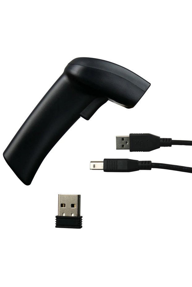 Scanner de depozit, cod de bare, portabil, cititor de coduri de bare wireless HD26C