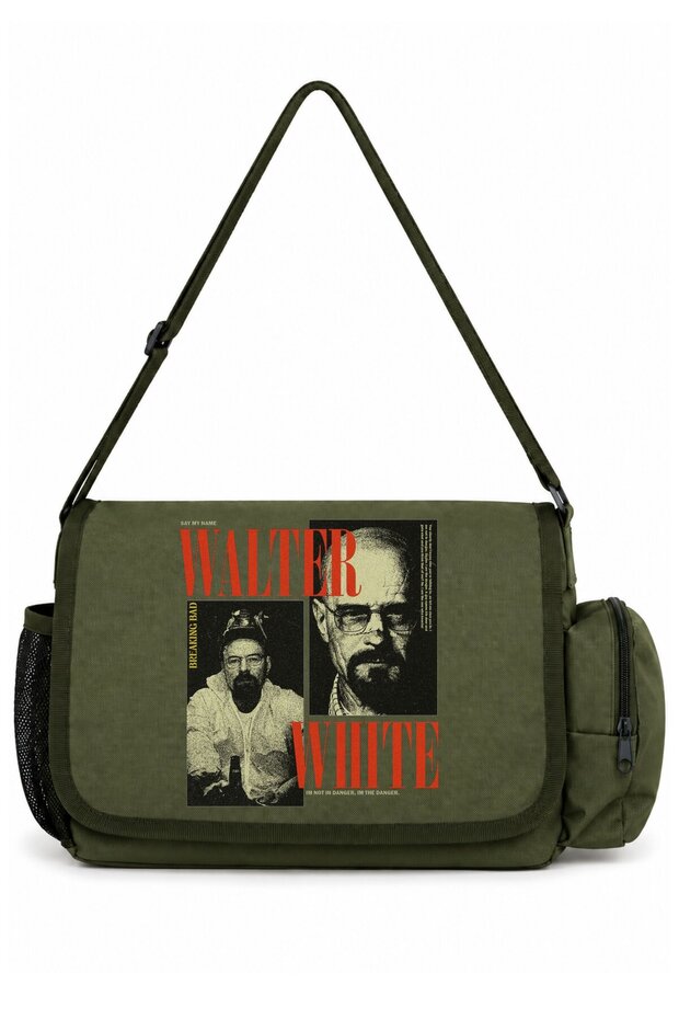 Breaking Bad Walter White Series Printed School, Sports, Office Multi-Purpose Messenger Bag