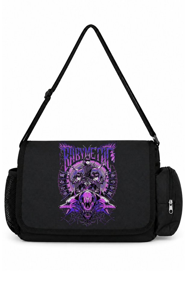 Babymetal Rock Metal Music Band Printed School, Sports, Office Multi-Purpose Messenger Bag